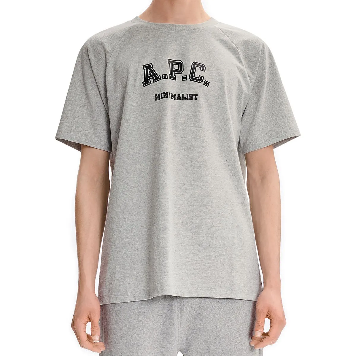 A.P.C. Rue Madame Paris Womens Crewneck Short Sleeve Pullover Top