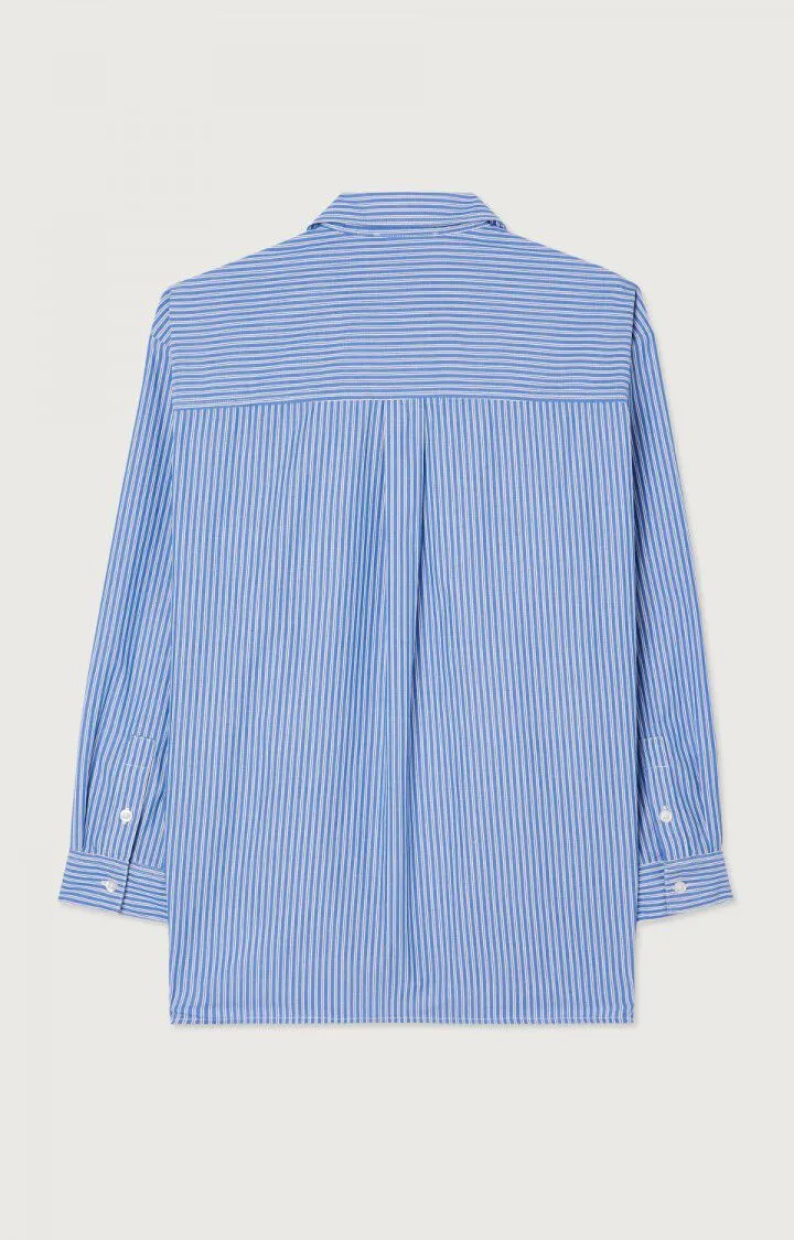 AV Zatybay Striped Shirt in Aqua