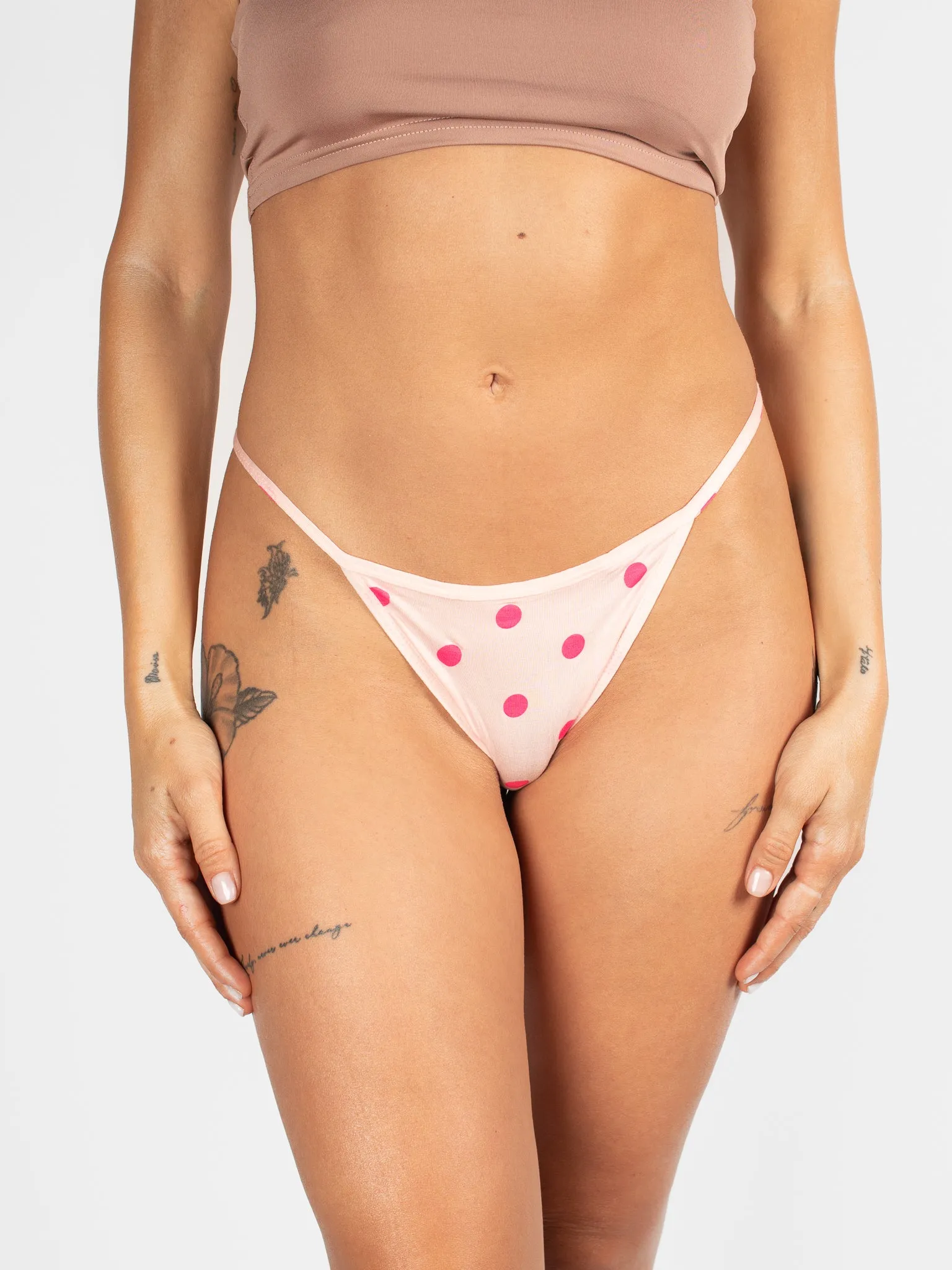 BeChill™ Polka Dot Pink G-String