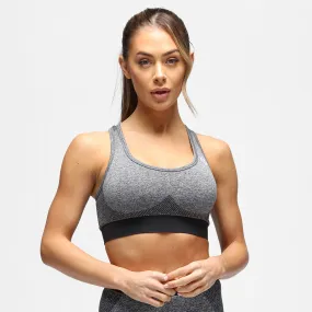 Charcoal Seamless Bra