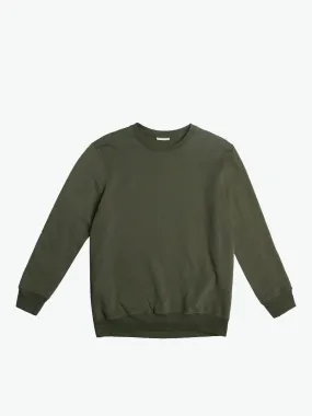 Crew Neck Sweatshirt Khaki