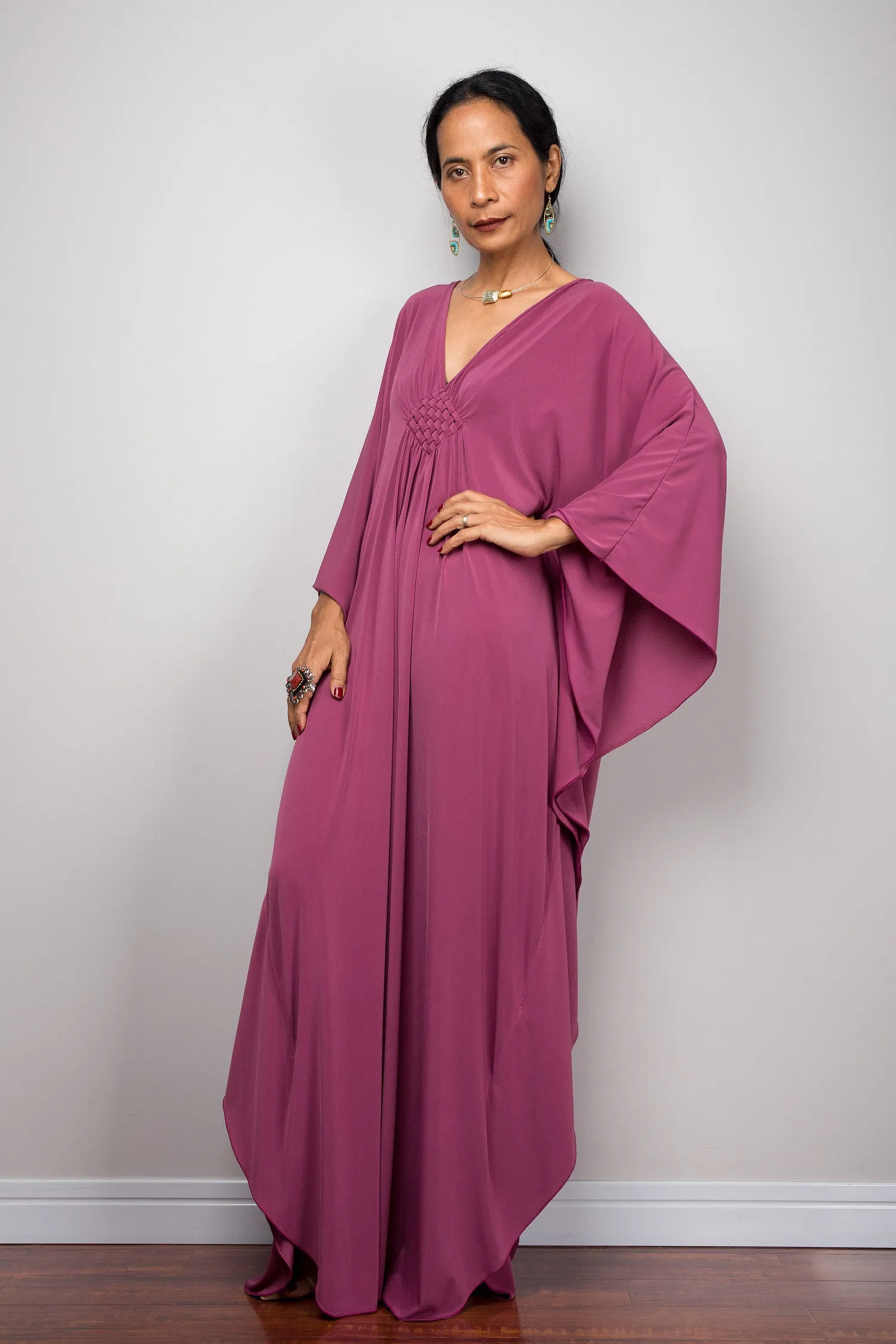 Dusty purple kaftan