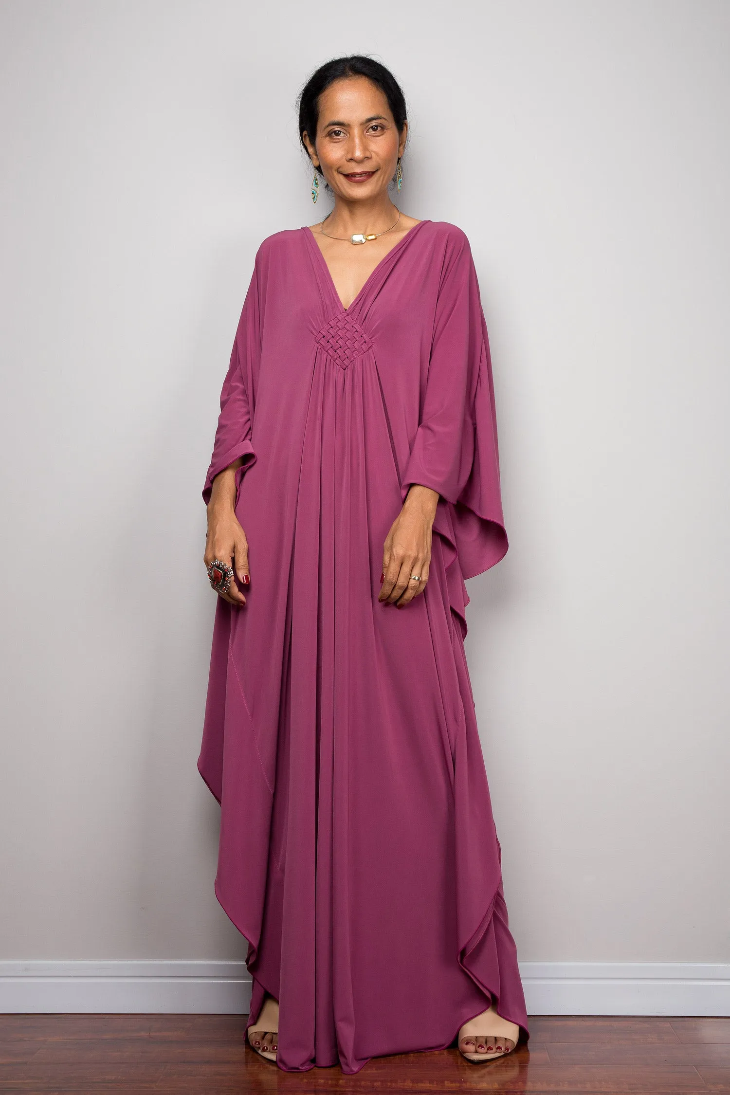 Dusty purple kaftan