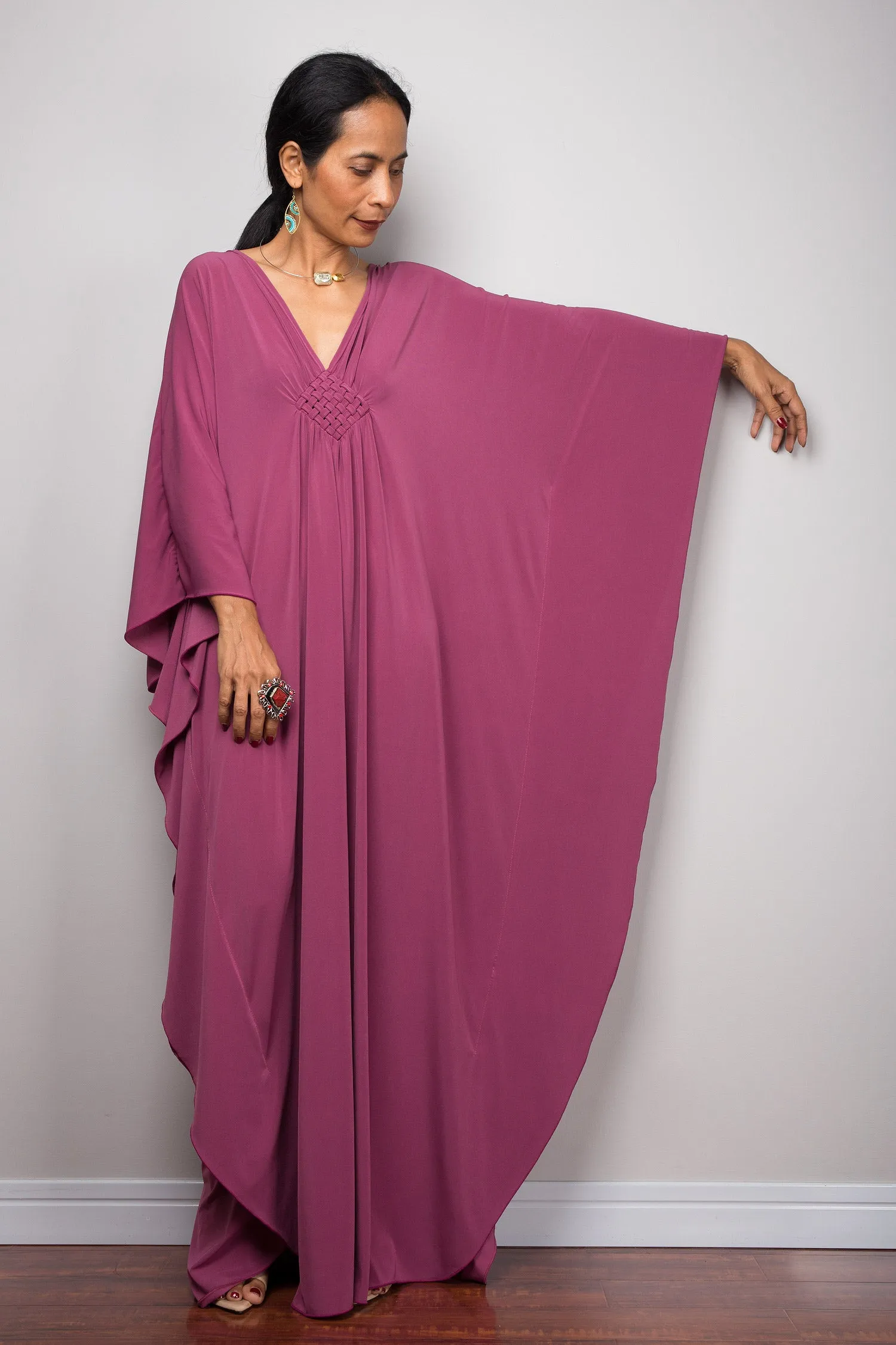 Dusty purple kaftan