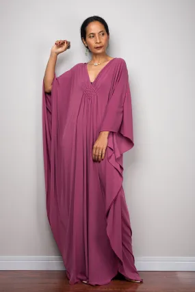 Dusty purple kaftan