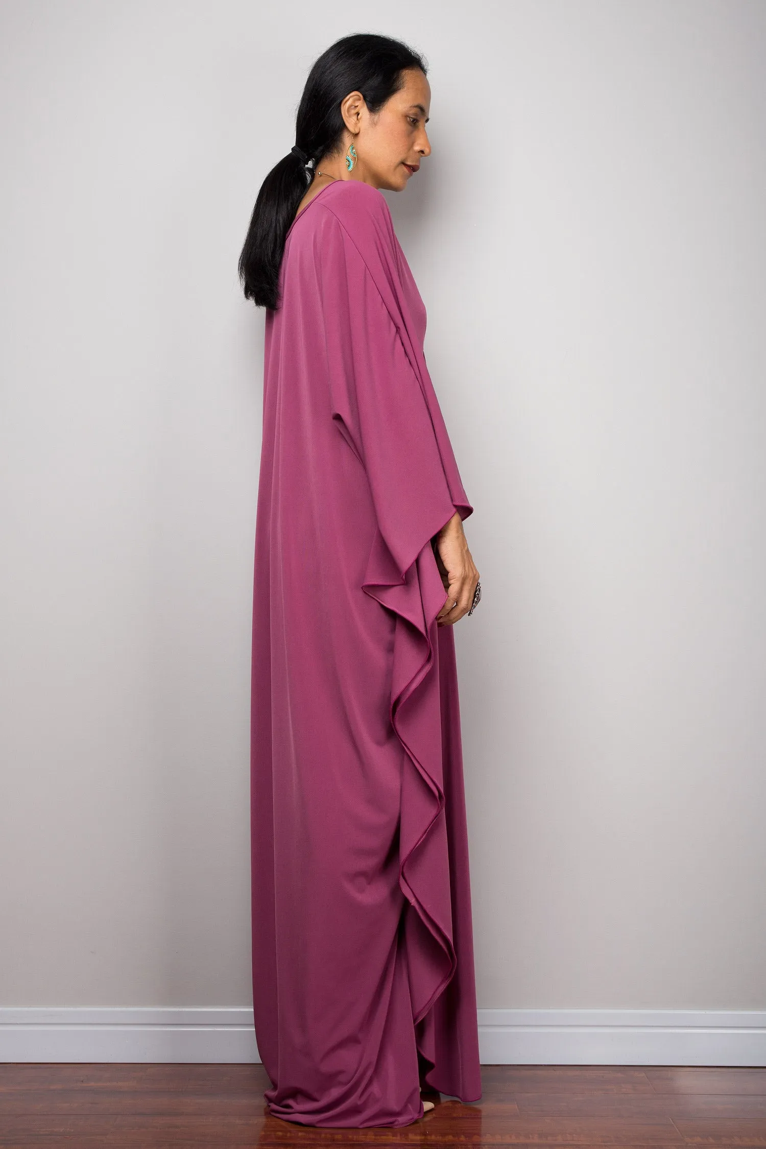 Dusty purple kaftan