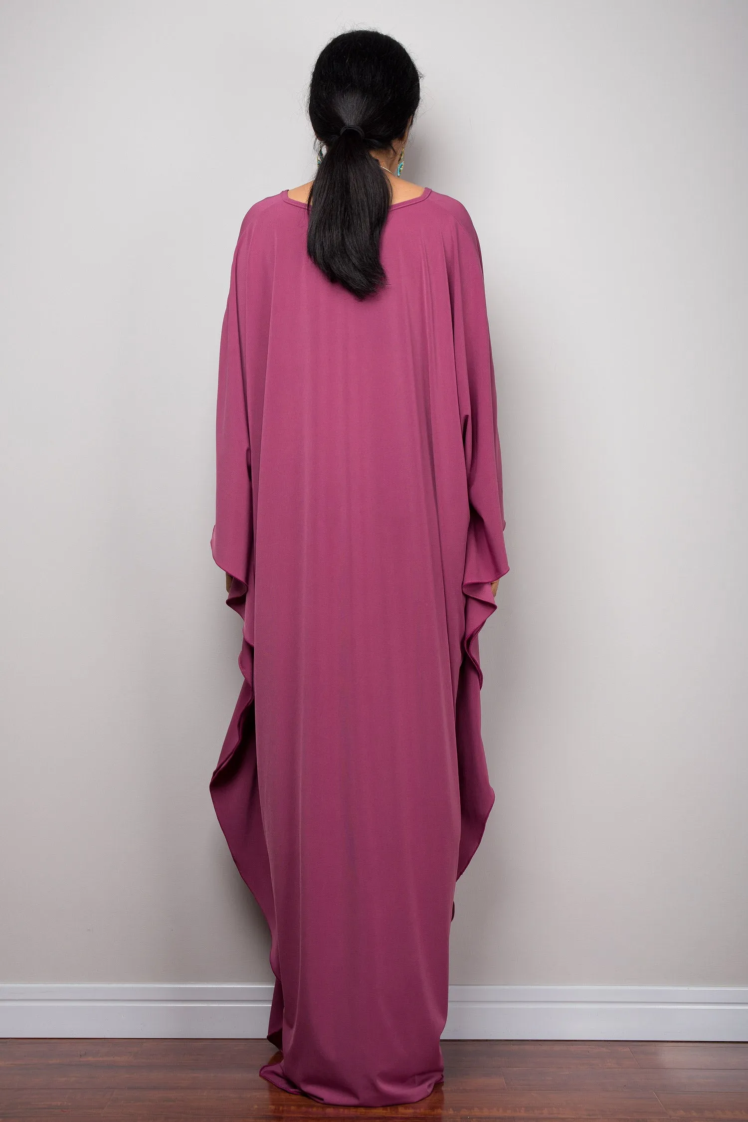 Dusty purple kaftan