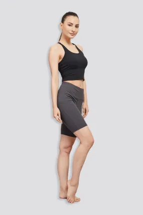 Essential High Waisted Yoga Shorts 8