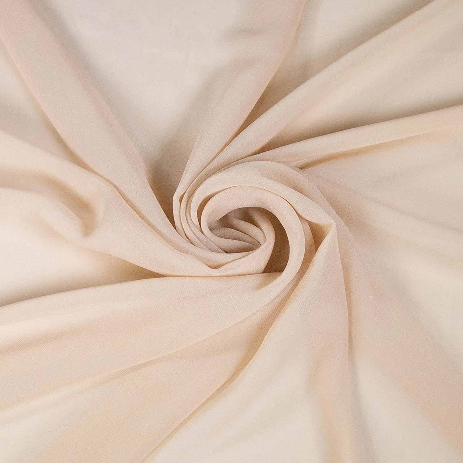 FabricLA Hi Multi Chiffon Fabric | Taupe