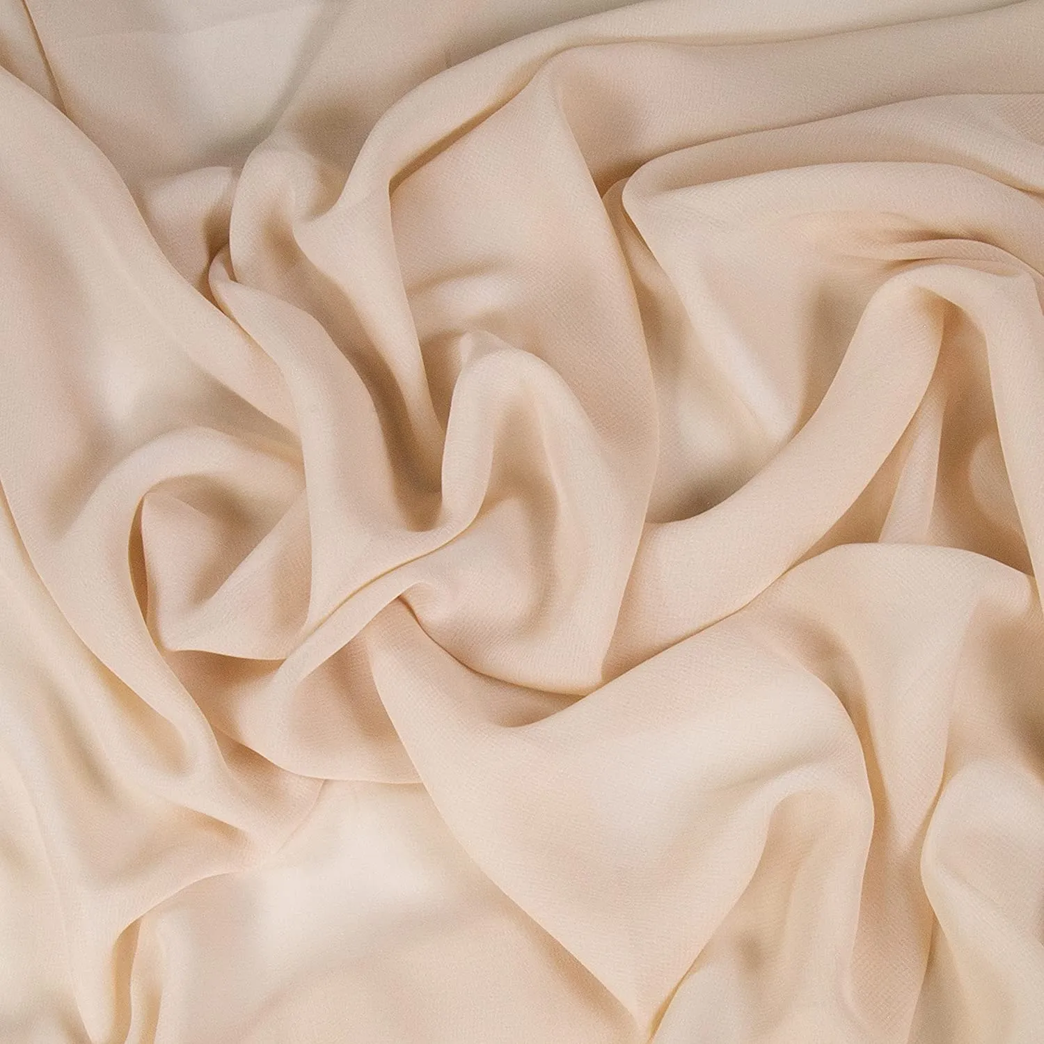 FabricLA Hi Multi Chiffon Fabric | Taupe