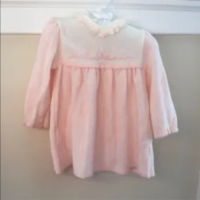 Friemanit Pink White Sweater Dress 6-9 Months