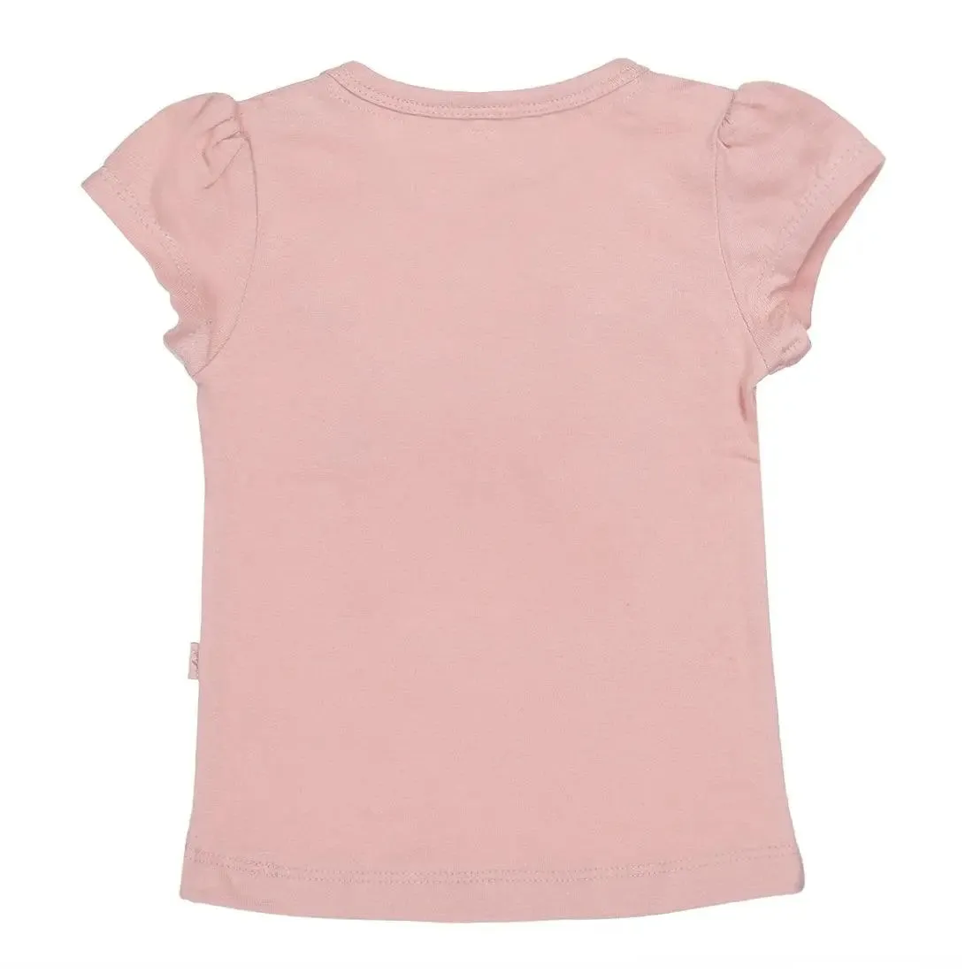 Girls T-shirt Old Pink | Dirkje