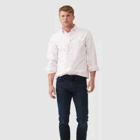 Gunn Oxford Shirt - Sports Fit - Quartz |Navy | Snow | Sky