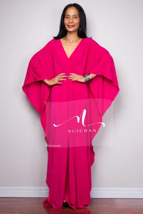 Hot Pink kaftan