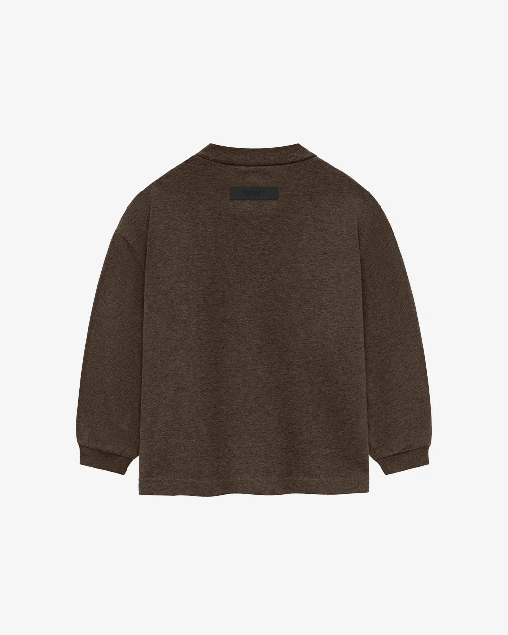 Kids Essentials L/S Tee Heather Wood