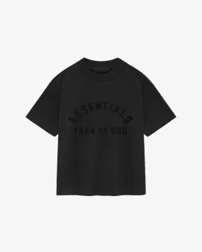 Kids Essentials S/S Tee Black