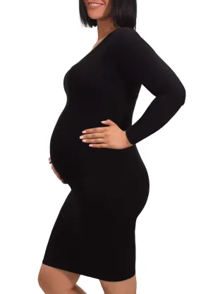 Maternity Bamboo Long Sleeve Dress