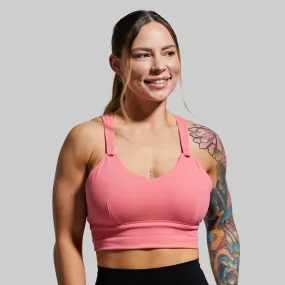 Milk and Muscles Nursing Sports Bra (Peach)