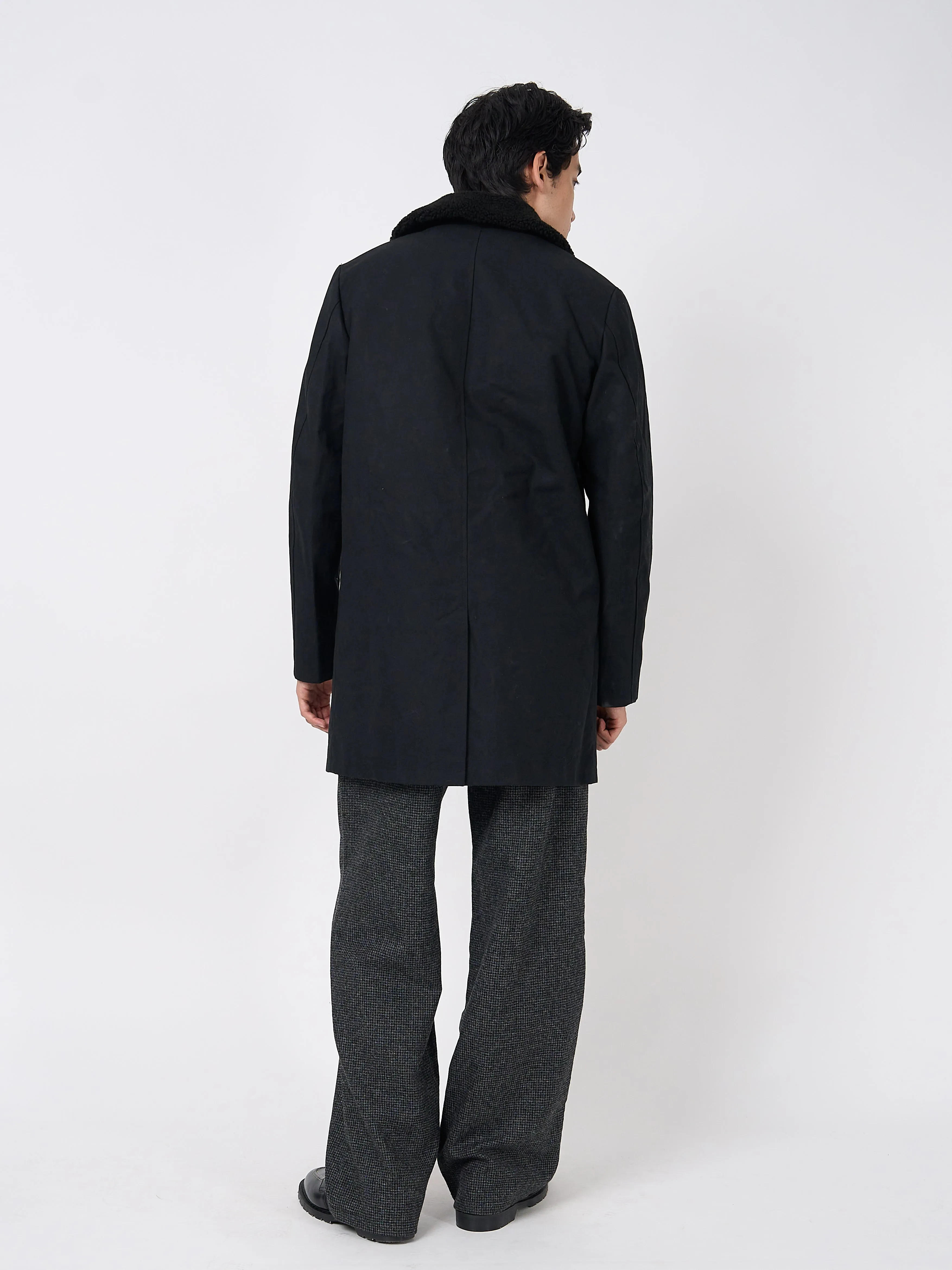 Newington Coat Barwell Canvas Black