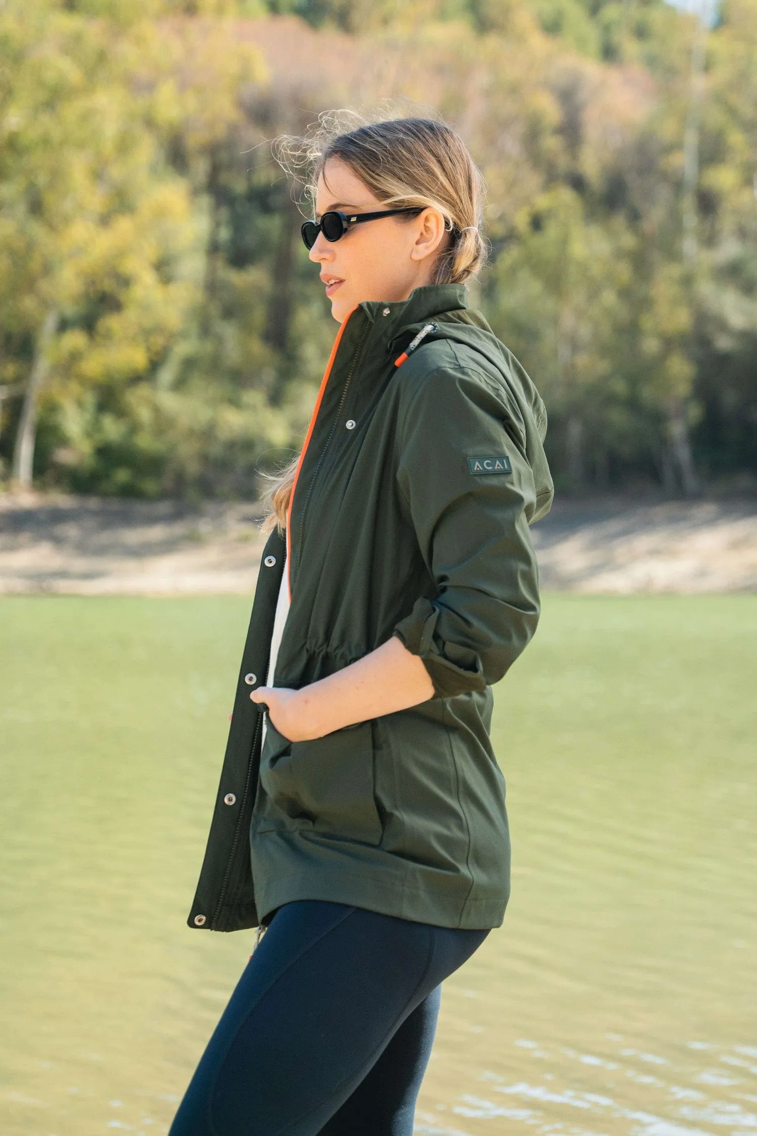 River Waterproof Jacket - Deep Khaki