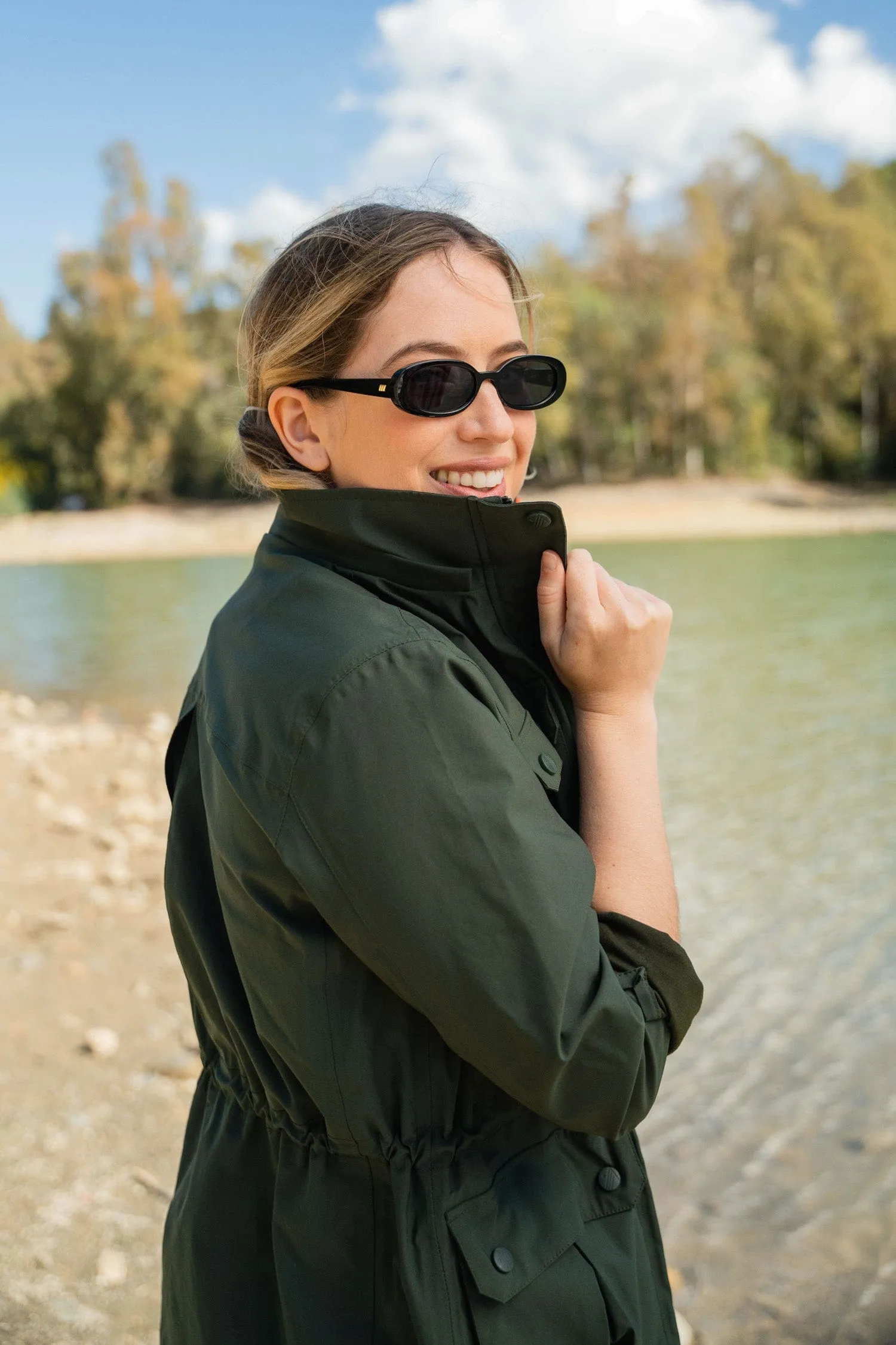 River Waterproof Jacket - Deep Khaki