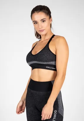 Selah Seamless Sports Bra - Black