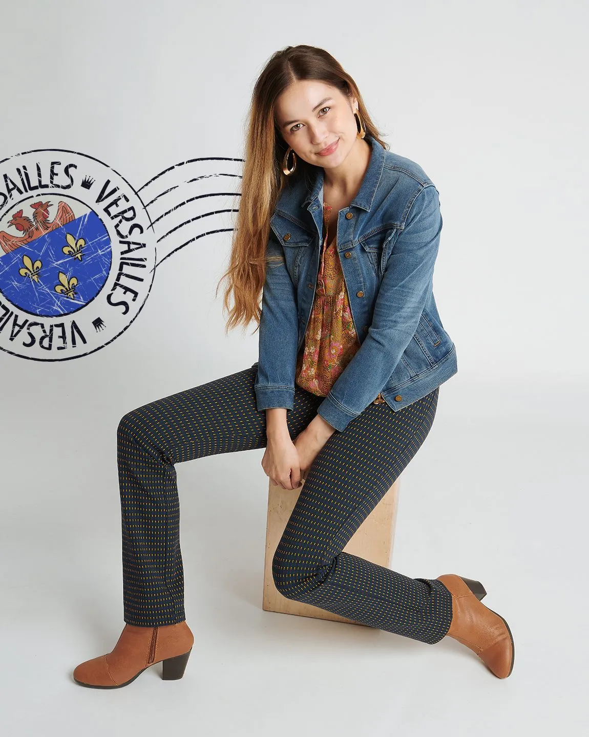 Straight-Leg | Two-Pocket Dress Pant Yoga Pants (Versailles)