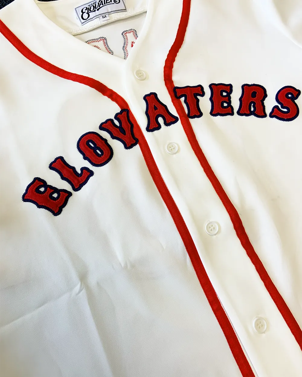 The Elovaters Baseball Jersey (White)