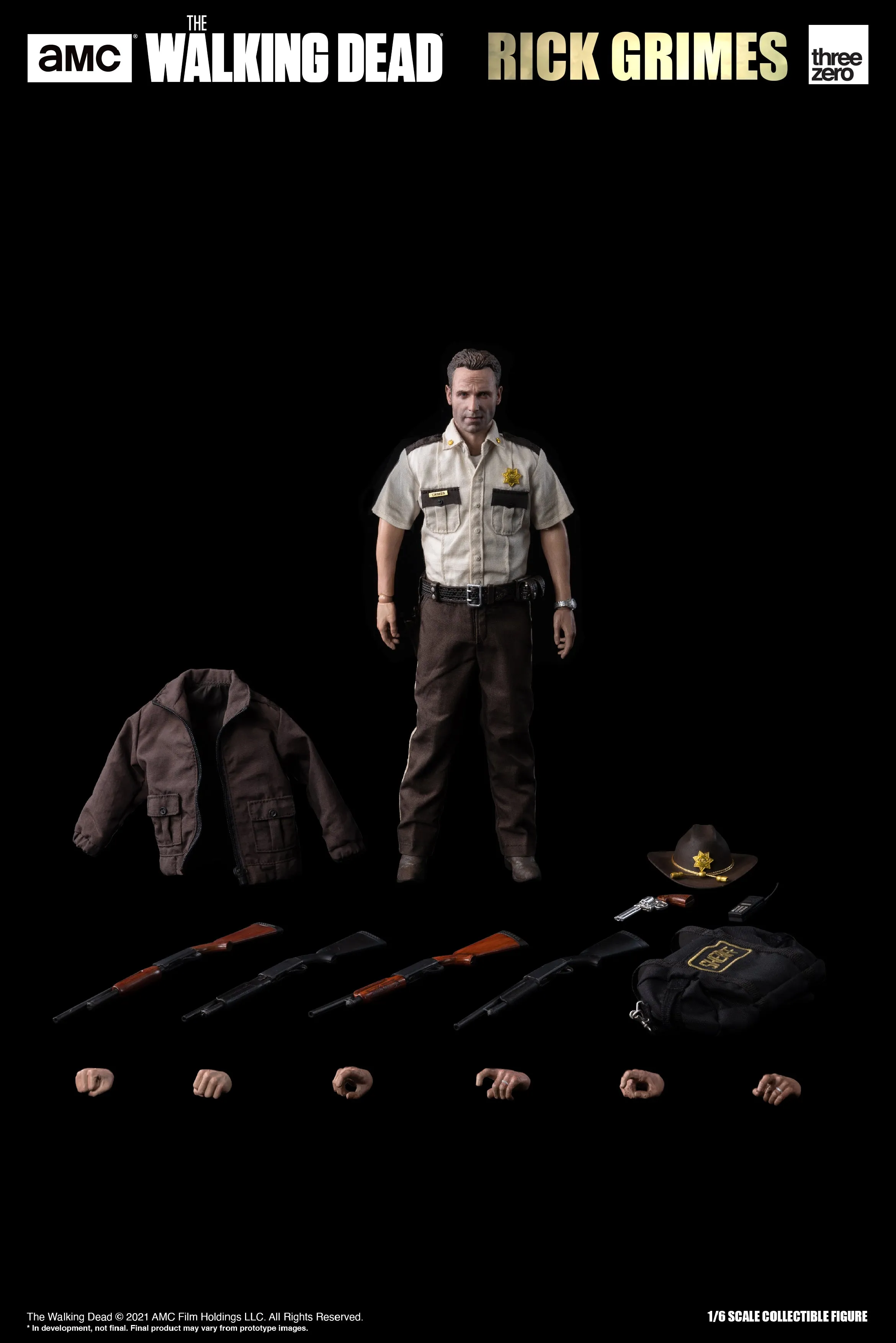 Threezero The Walking Dead Rick Grimes