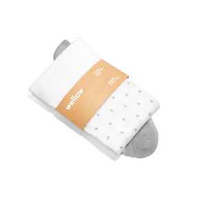 White Dot - Wide Calf - 3 Pack