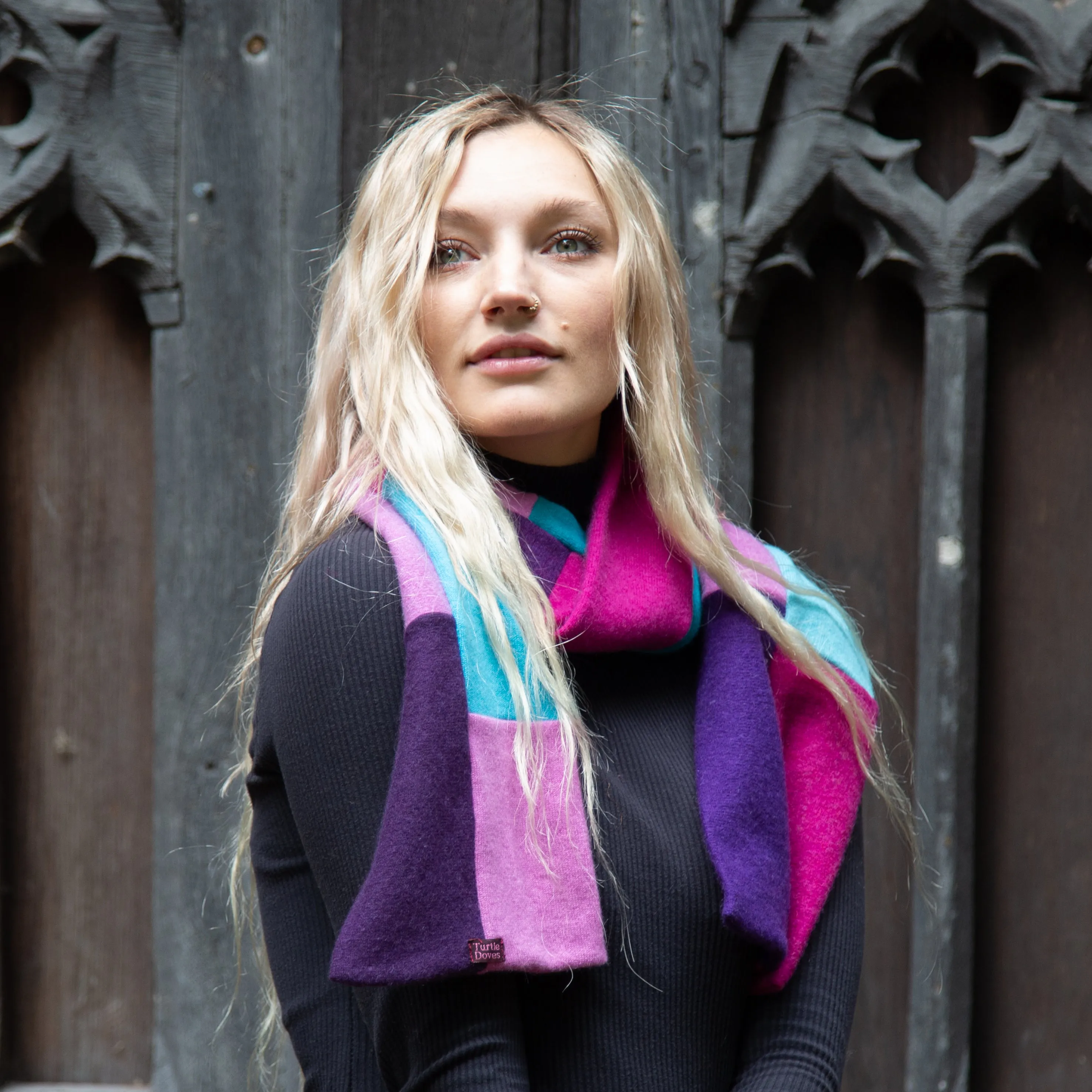 Winter Twilight Cashmere Scarf